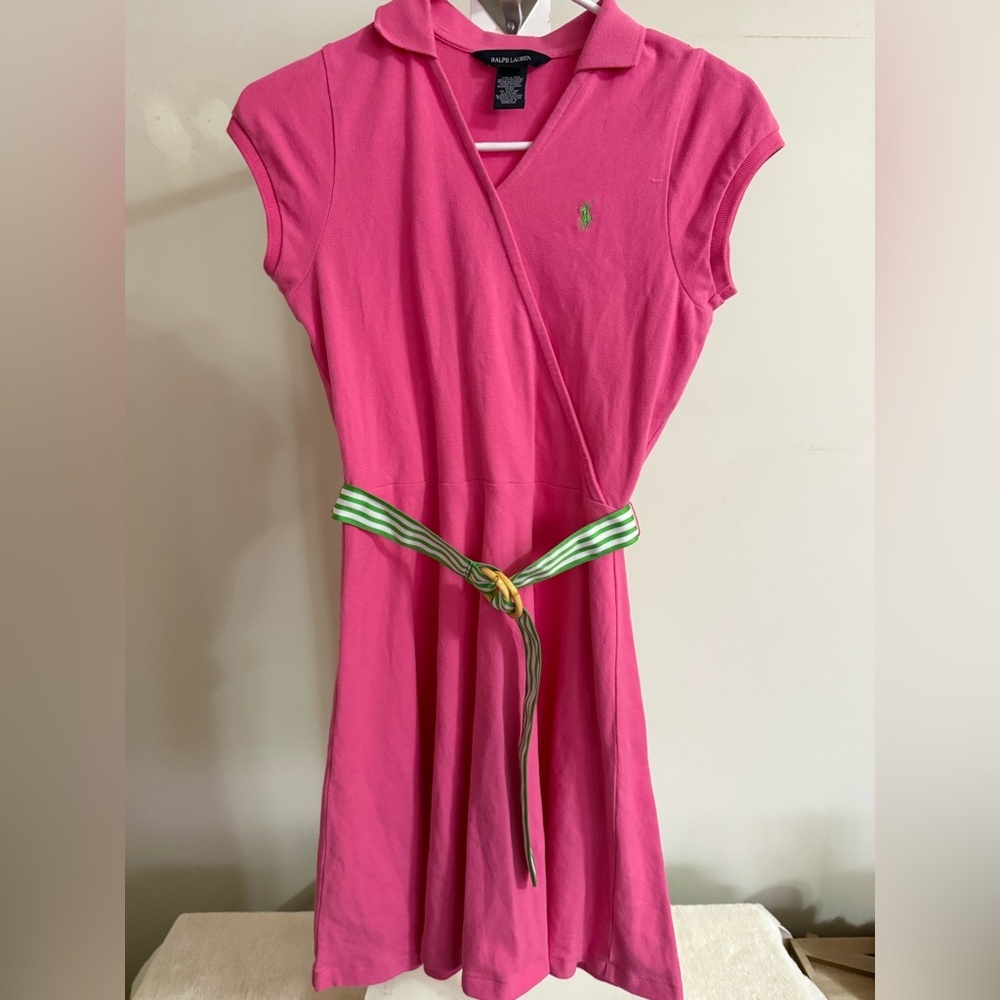 Ralph Lauren Belted Polo Dress